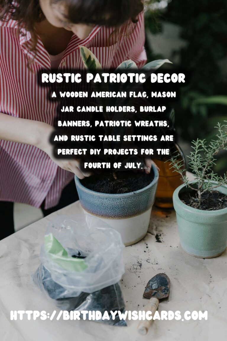 Independence Day Decor: Rustic Patriotic DIYs