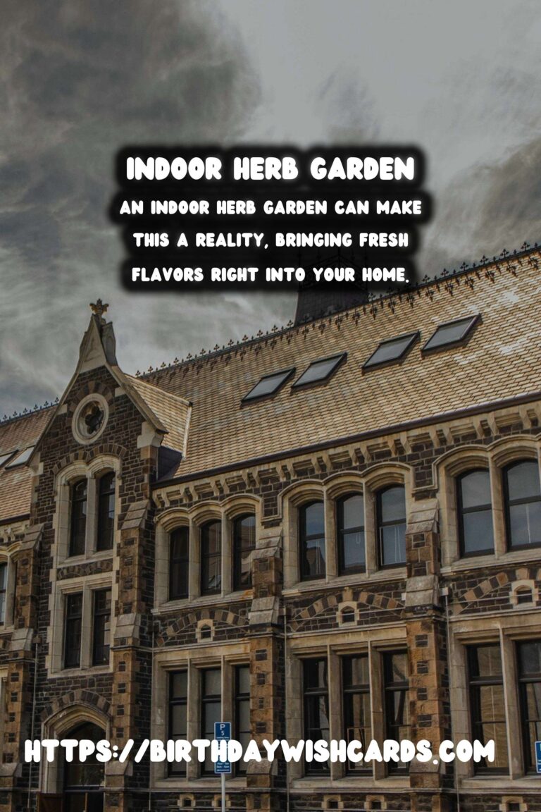 Indoor Herb Garden: Growing Fresh Flavors in Your Kitchen