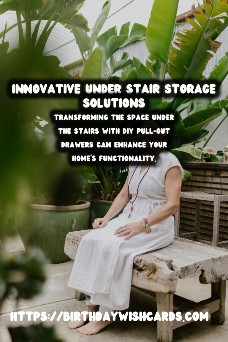 Innovative DIY Under Stair Storage Solutions with Pull-Out Drawers