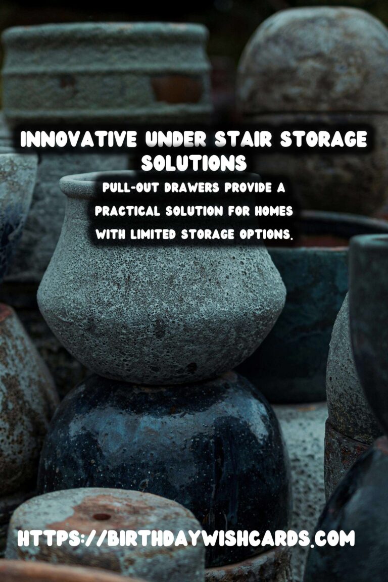 Innovative DIY Under Stair Storage Solutions with Pull-Out Drawers
