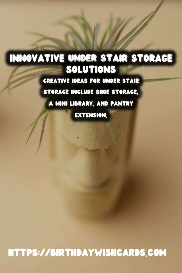 Innovative DIY Under Stair Storage Solutions with Pull-Out Drawers