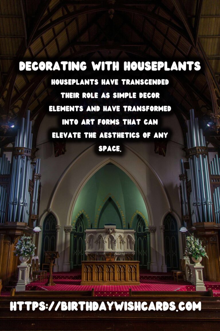 Innovative Ways to Decorate with Houseplants: Beyond the Basics