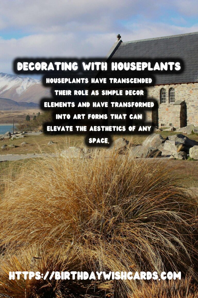 Innovative Ways to Decorate with Houseplants: Beyond the Basics