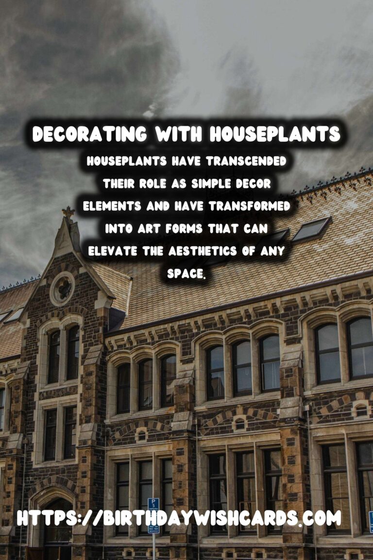 Innovative Ways to Decorate with Houseplants: Beyond the Basics