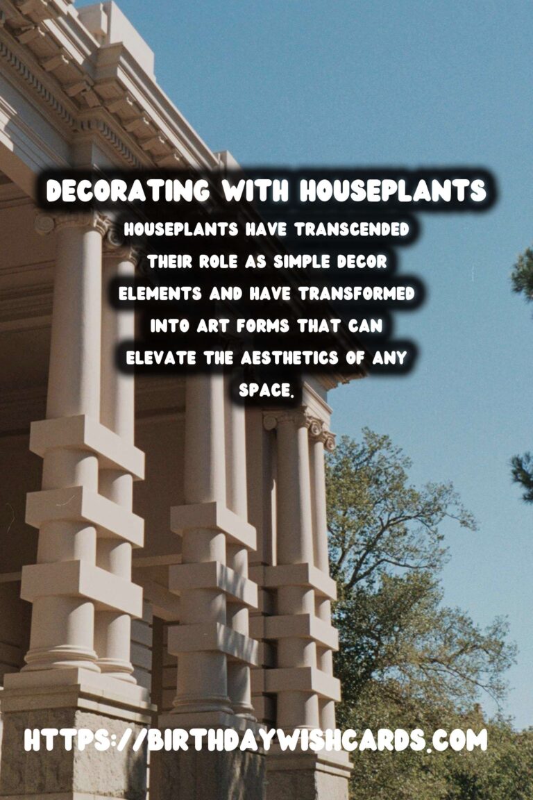 Innovative Ways to Decorate with Houseplants: Beyond the Basics