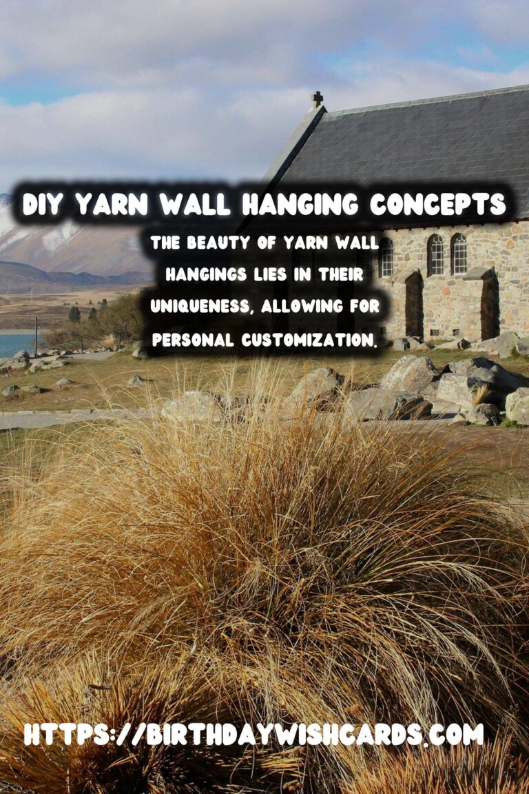 Master the Art of DIY Yarn Wall Hangings: A Comprehensive Guide