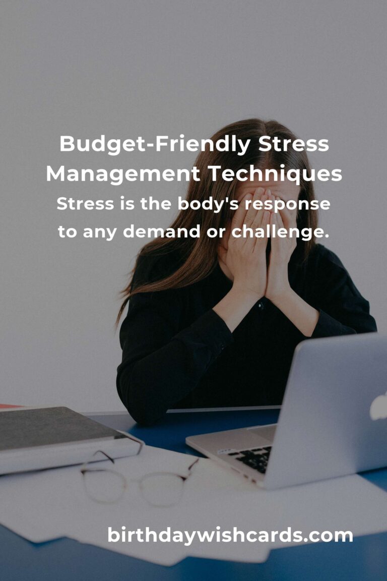 Mastering Budget-Friendly Stress Management: A Comprehensive Guide