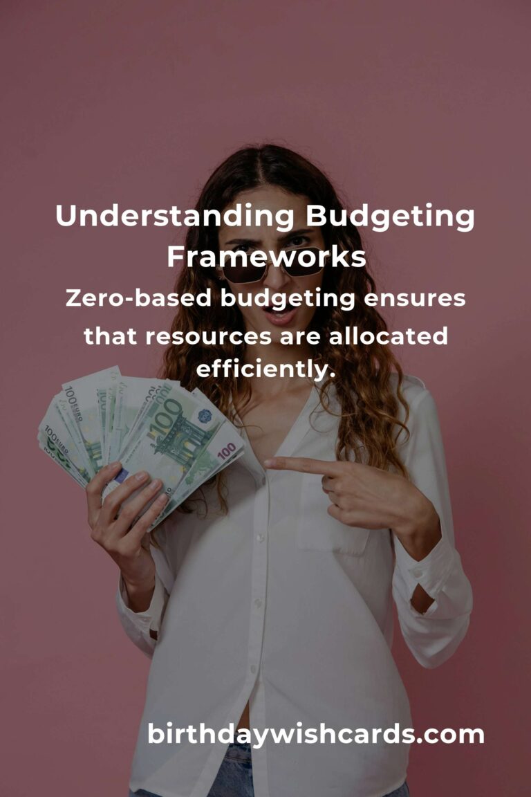 Mastering Budgeting Frameworks: A Comprehensive Guide