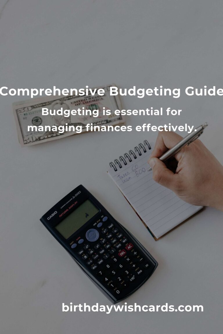 Mastering Budgeting Insights: A Comprehensive Guide
