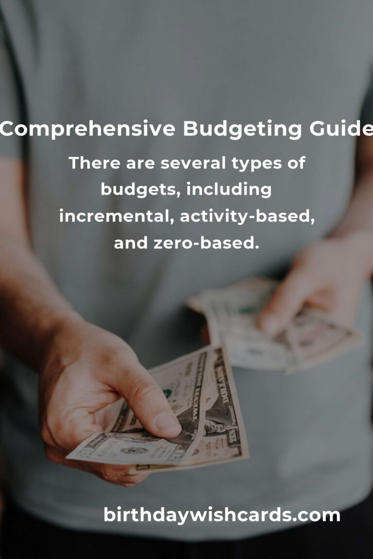 Mastering Budgeting Insights: A Comprehensive Guide