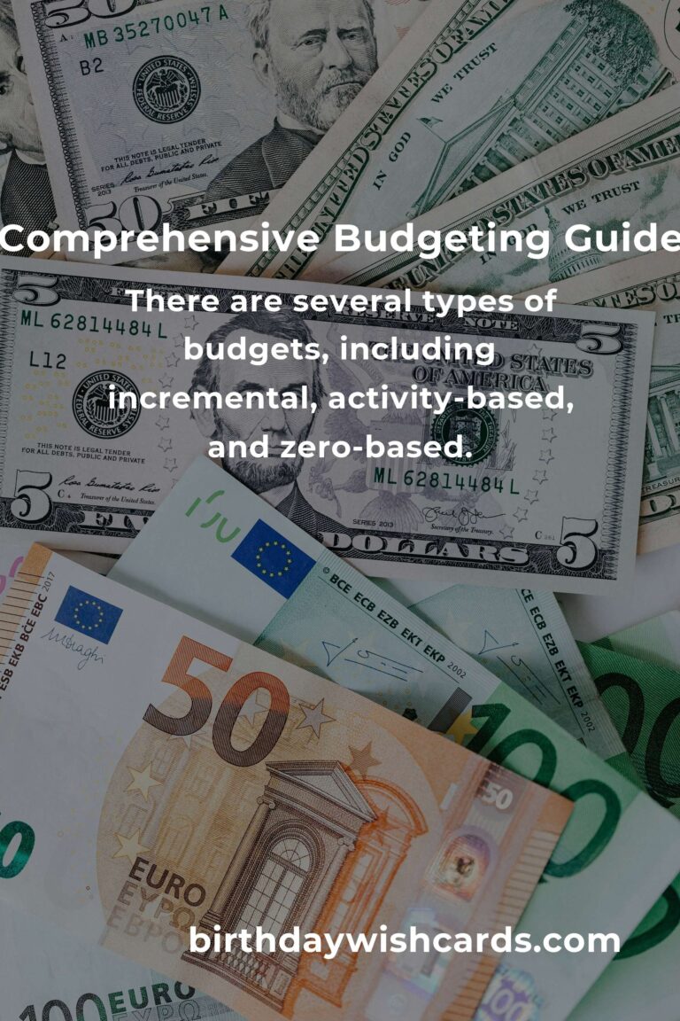 Mastering Budgeting Insights: A Comprehensive Guide
