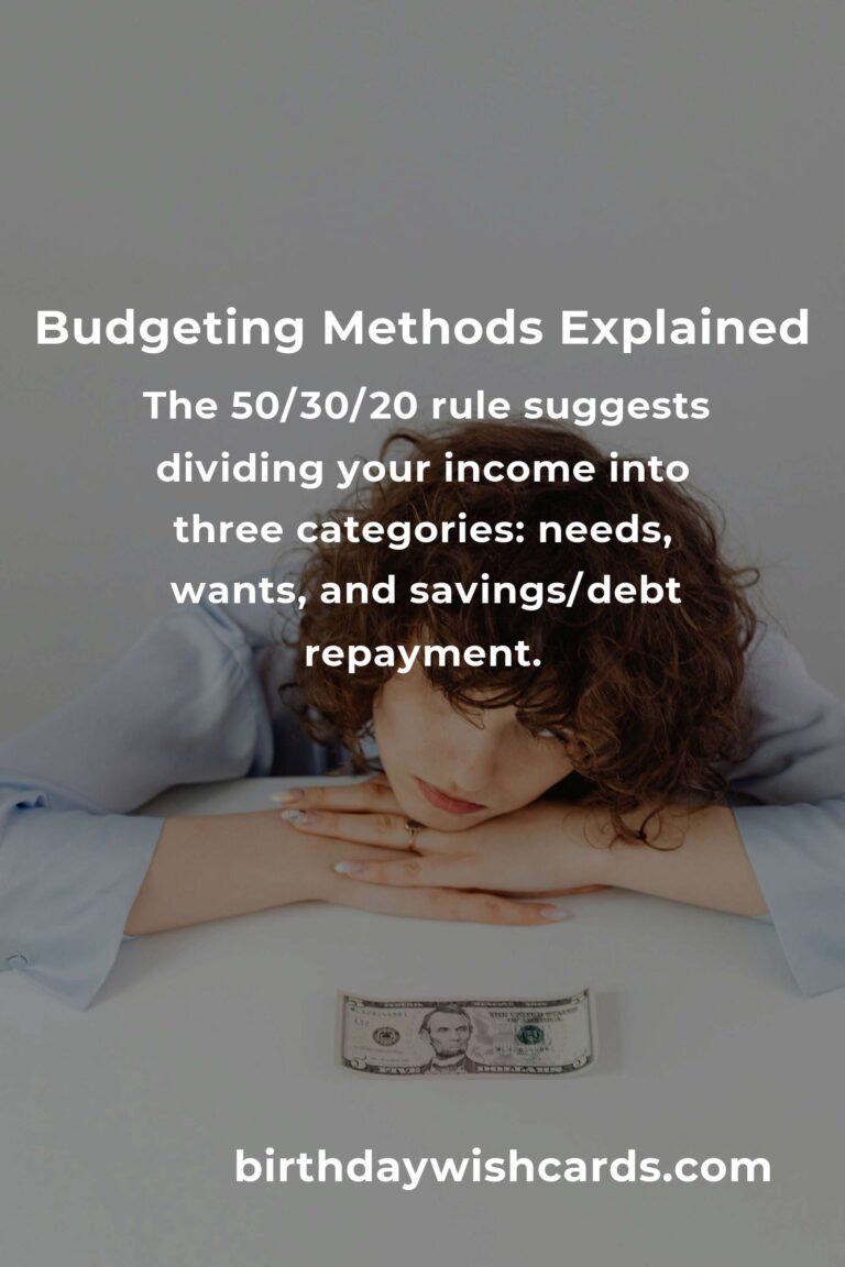 Mastering Budgeting Methods: Your Ultimate Survival Guide
