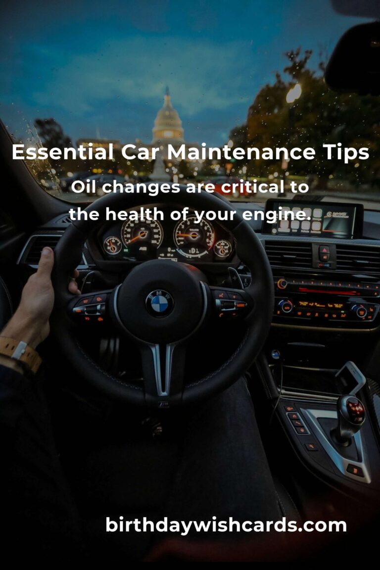 Mastering Car Maintenance: The Ultimate Survival Guide