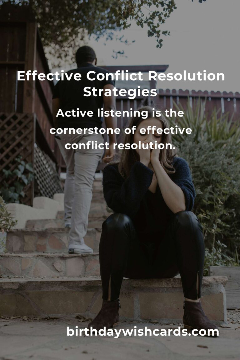 Mastering Conflict Resolution: A Comprehensive Survival Guide