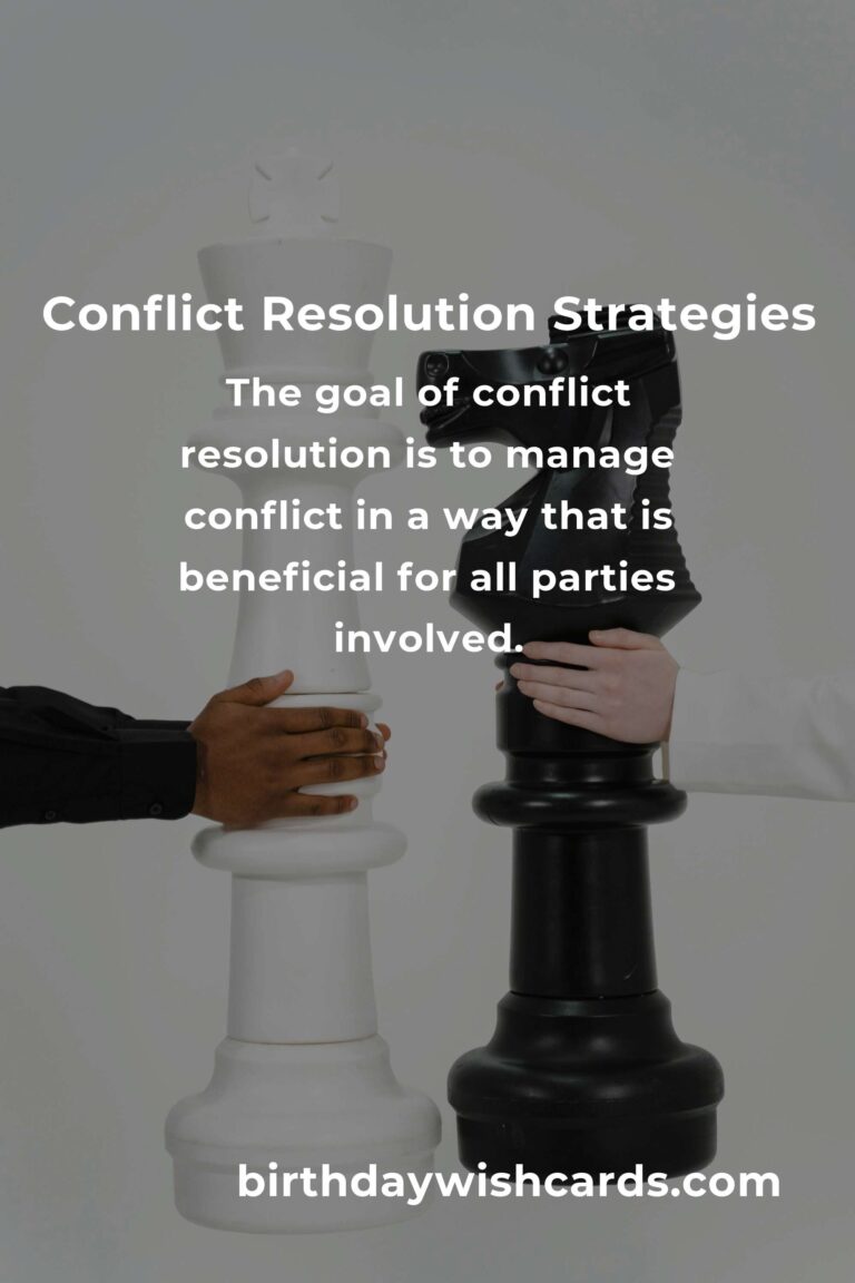 Mastering Conflict Resolution: Key Strategies and Techniques