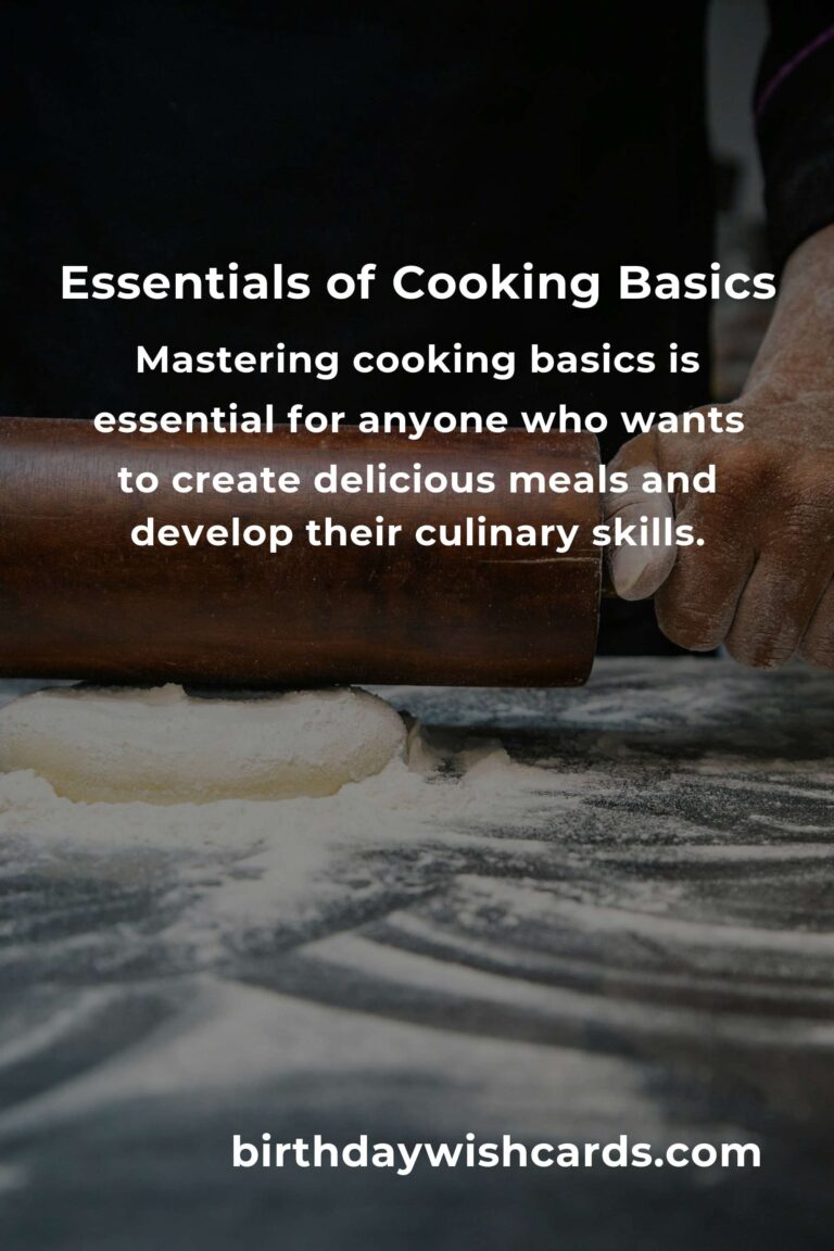 Mastering Cooking Basics: A Comprehensive Guide to Culinary Success