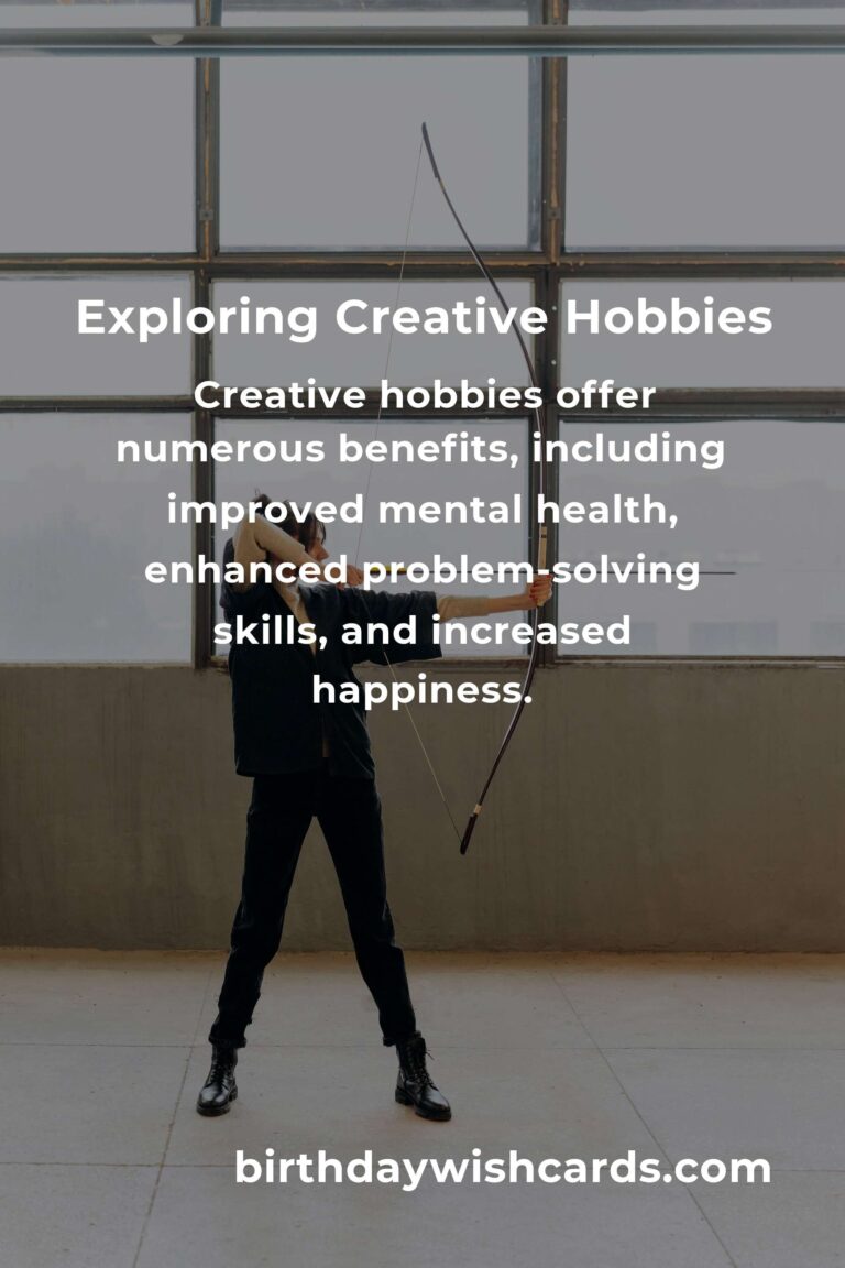 Mastering Creative Hobbies: A Comprehensive Survival Guide