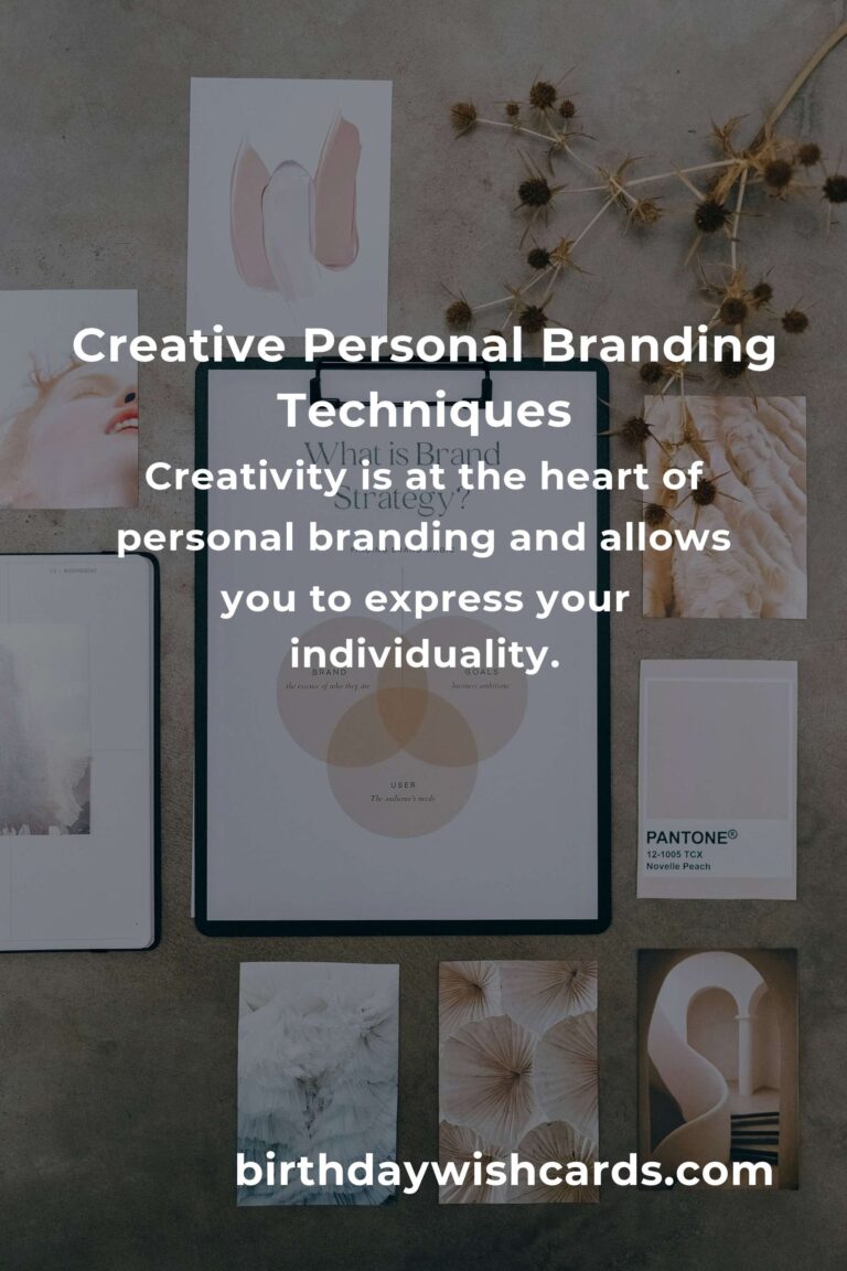 Mastering Creative Personal Branding for Success