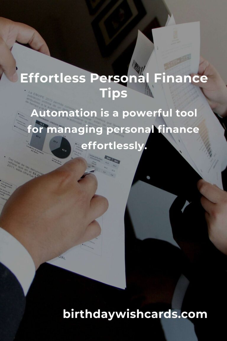 Mastering Effortless Personal Finance: A Comprehensive Guide