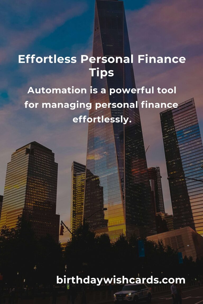 Mastering Effortless Personal Finance: A Comprehensive Guide