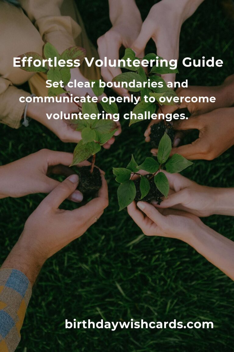 Mastering Effortless Volunteering: A Comprehensive Guide