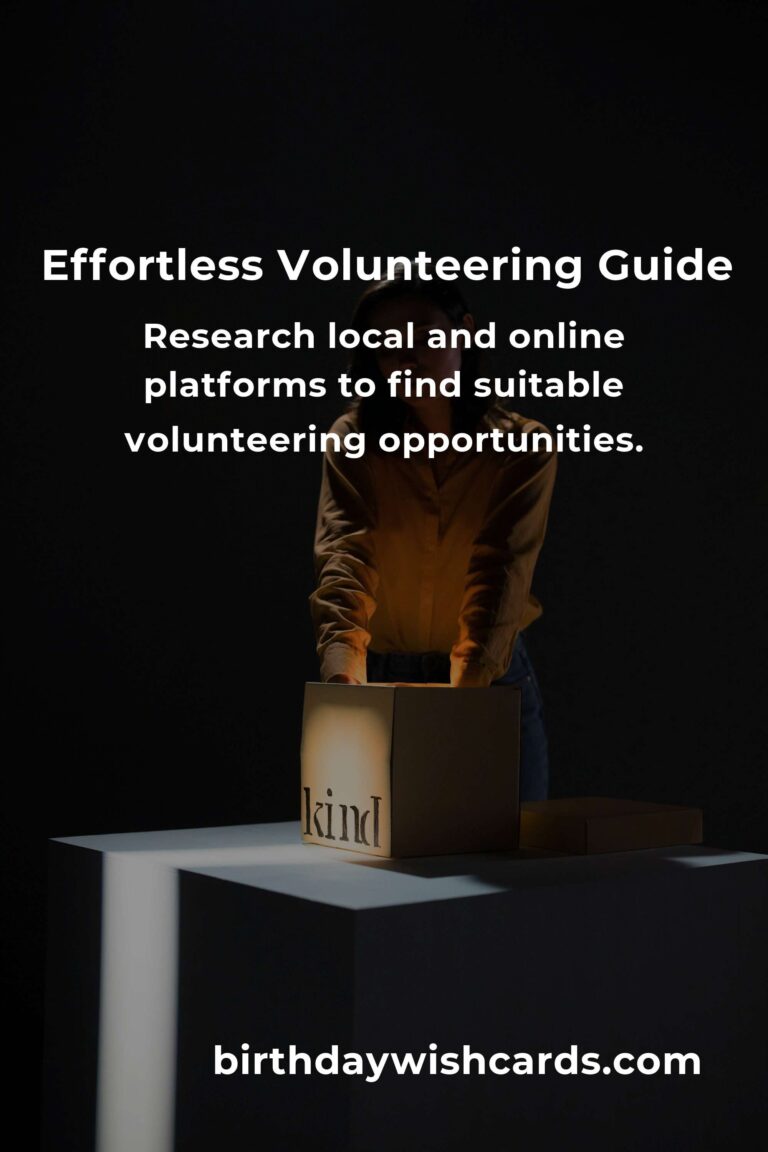 Mastering Effortless Volunteering: A Comprehensive Guide