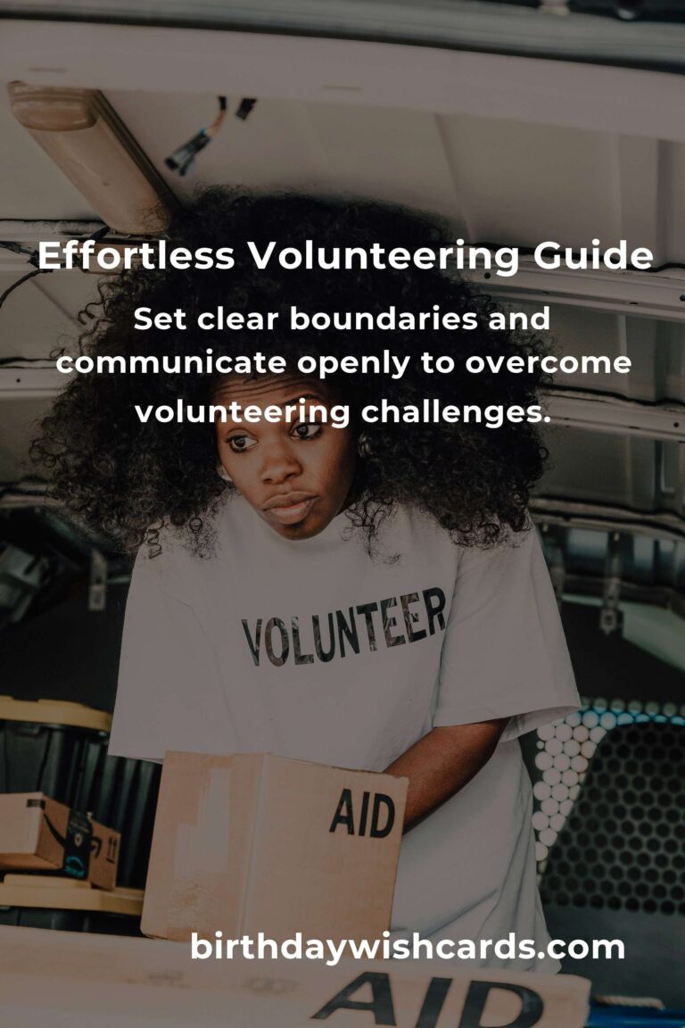 Mastering Effortless Volunteering: A Comprehensive Guide