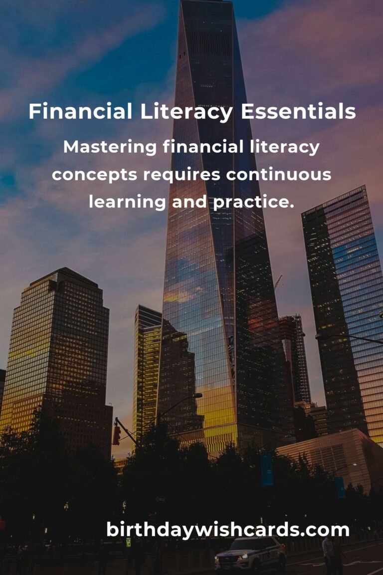 Mastering Financial Literacy Concepts: A Comprehensive Guide
