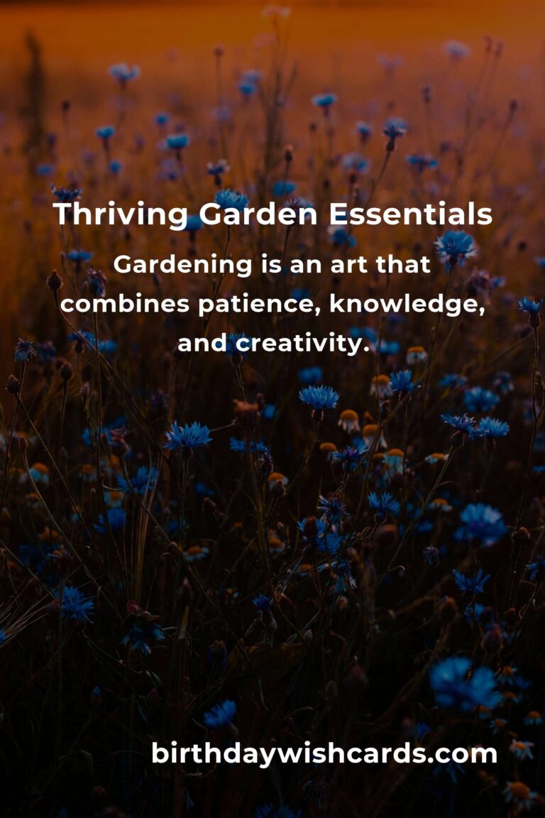 Mastering Gardening: Essential Tips for a Thriving Garden