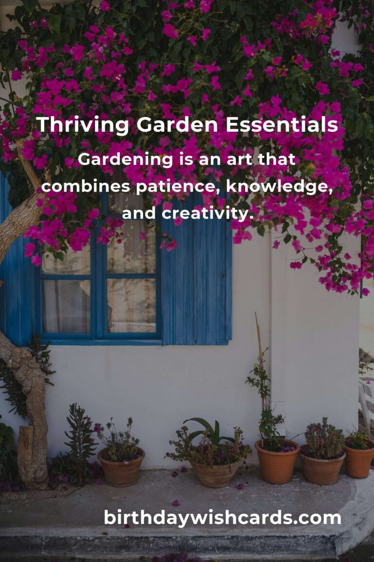 Mastering Gardening: Essential Tips for a Thriving Garden