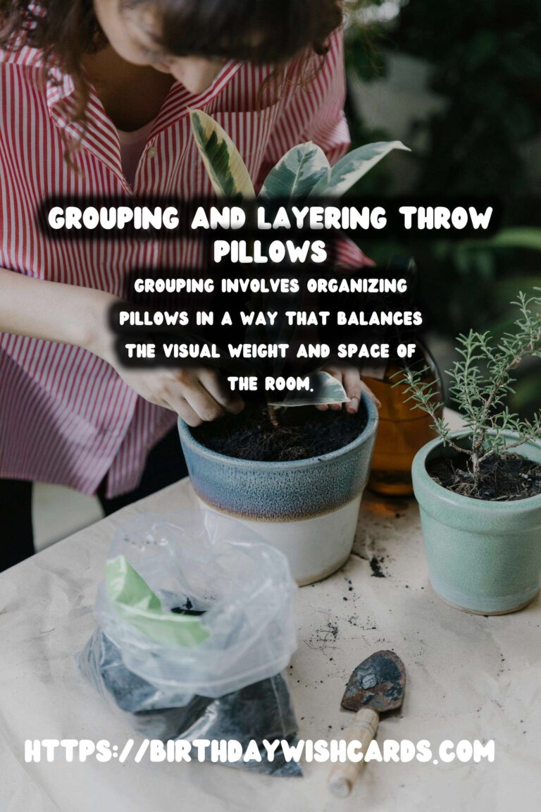 Mastering Home Decor: Grouping and Layering Throw Pillows