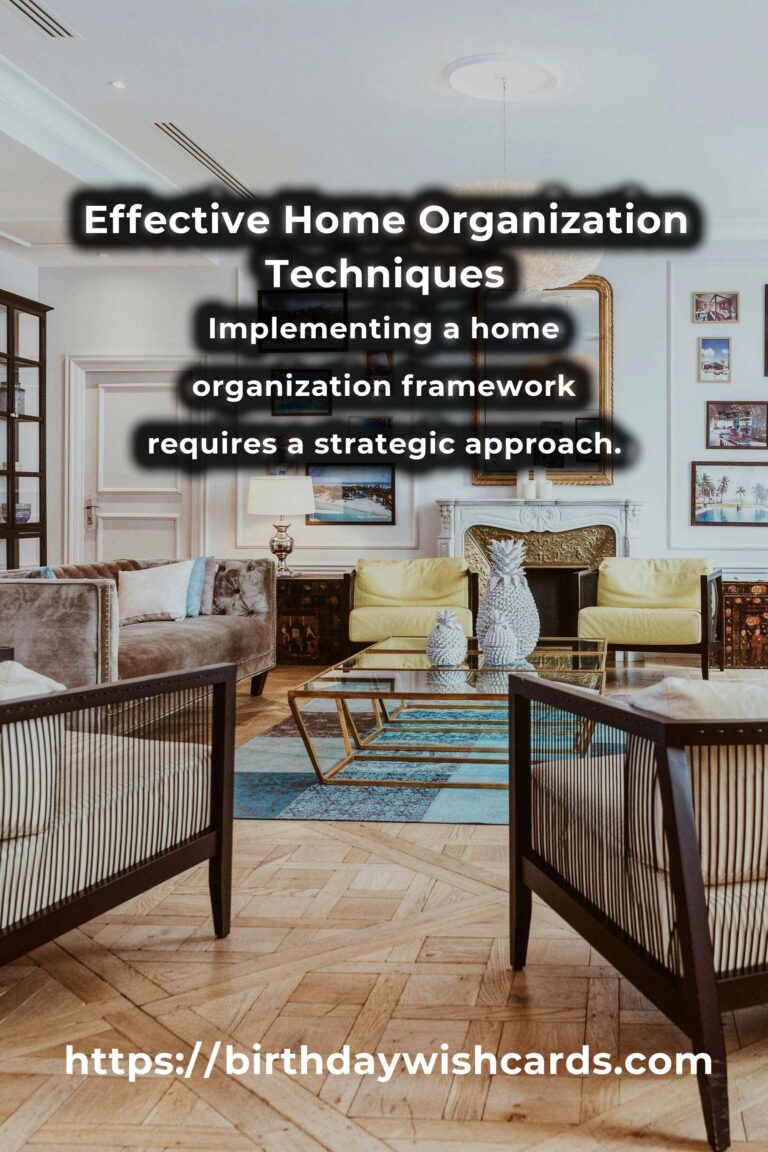 Mastering Home Organization Frameworks: Your Ultimate Survival Guide