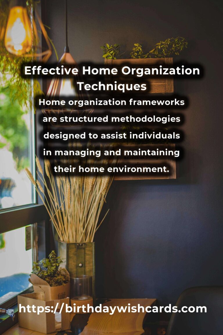 Mastering Home Organization Frameworks: Your Ultimate Survival Guide