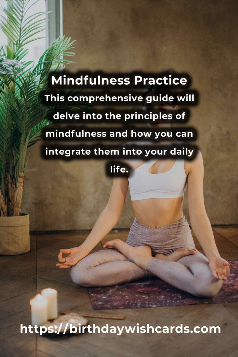 Mastering Mindfulness Principles: A Comprehensive Guide
