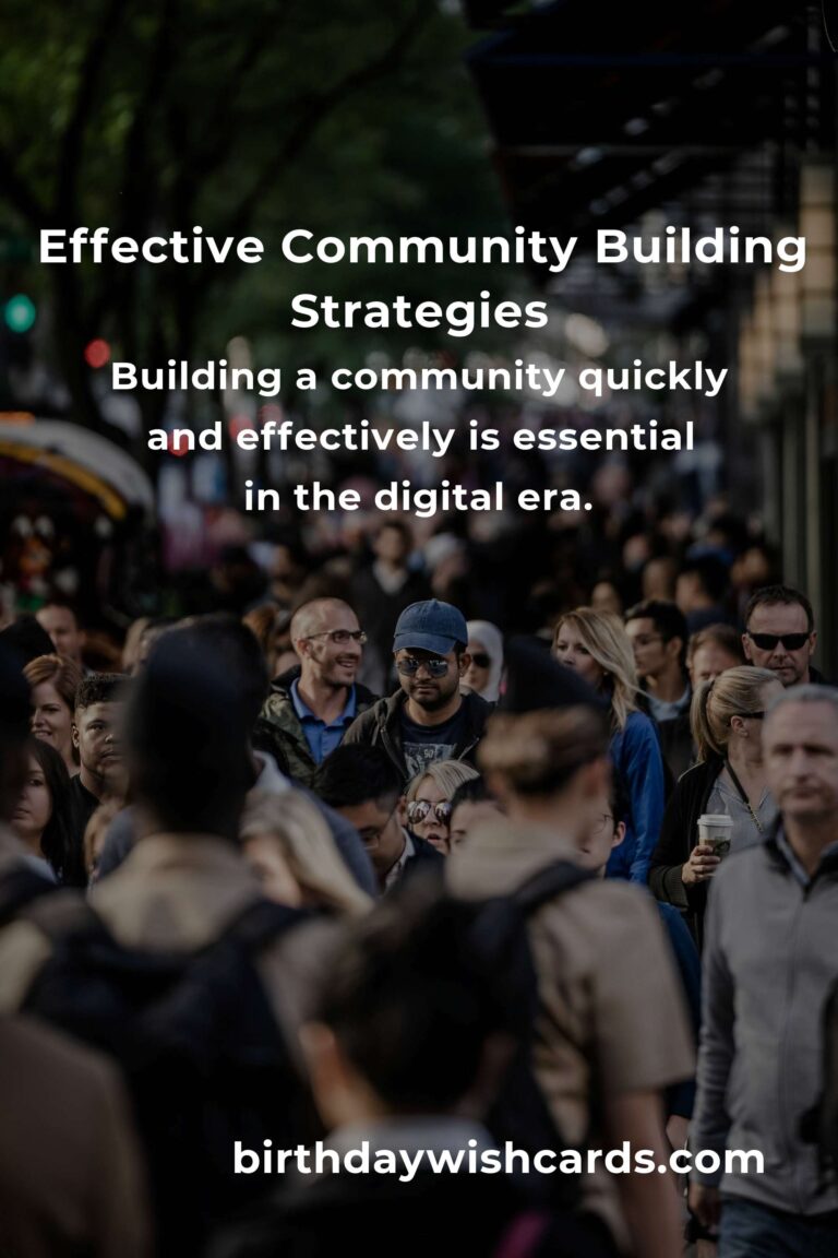 Mastering Quick Community Building: A Comprehensive Guide