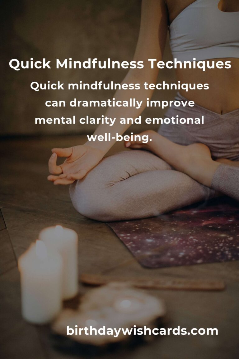 Mastering Quick Mindfulness: Your Ultimate Survival Guide