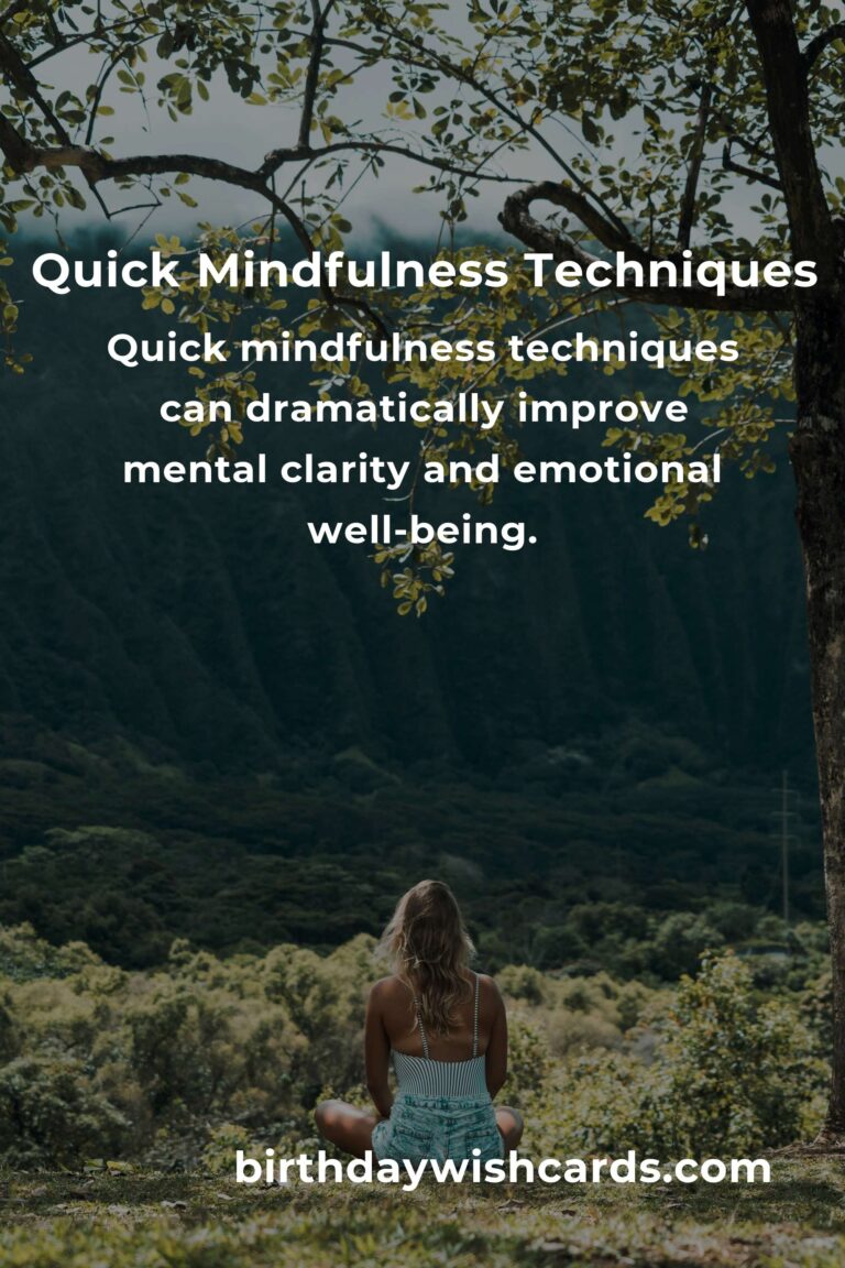 Mastering Quick Mindfulness: Your Ultimate Survival Guide