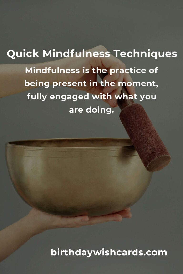 Mastering Quick Mindfulness: Your Ultimate Survival Guide