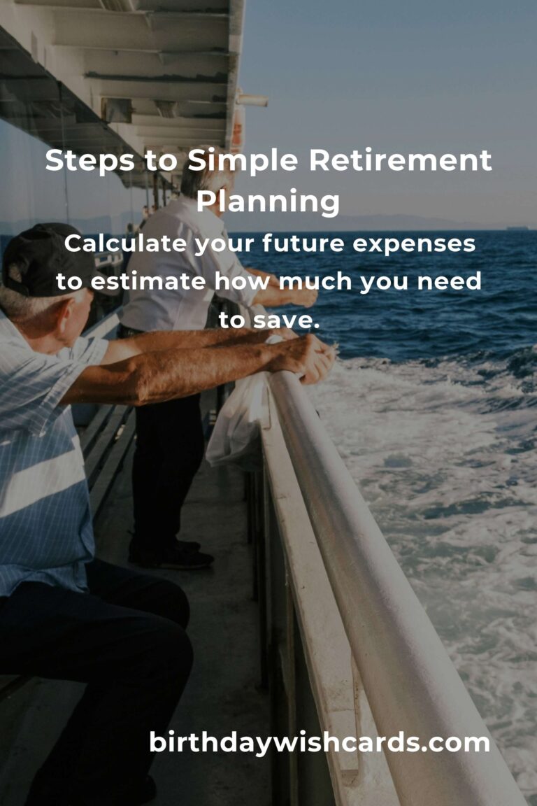 Mastering Simple Retirement Planning: A Comprehensive Guide