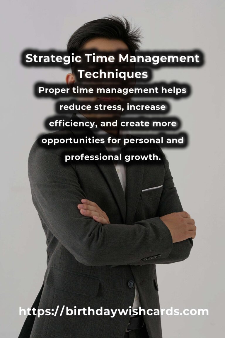 Mastering Strategic Time Management: Your Ultimate Survival Guide