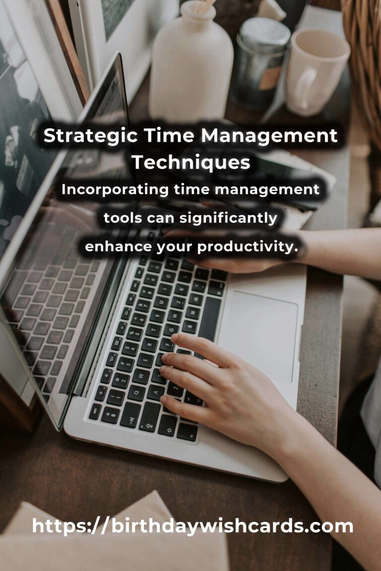 Mastering Strategic Time Management: Your Ultimate Survival Guide