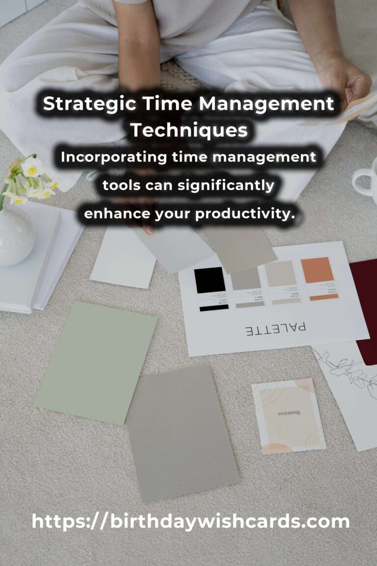 Mastering Strategic Time Management: Your Ultimate Survival Guide