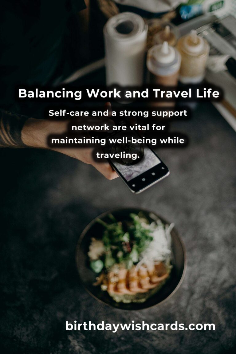 Mastering Work-Life Balance for Remote Travel Bloggers