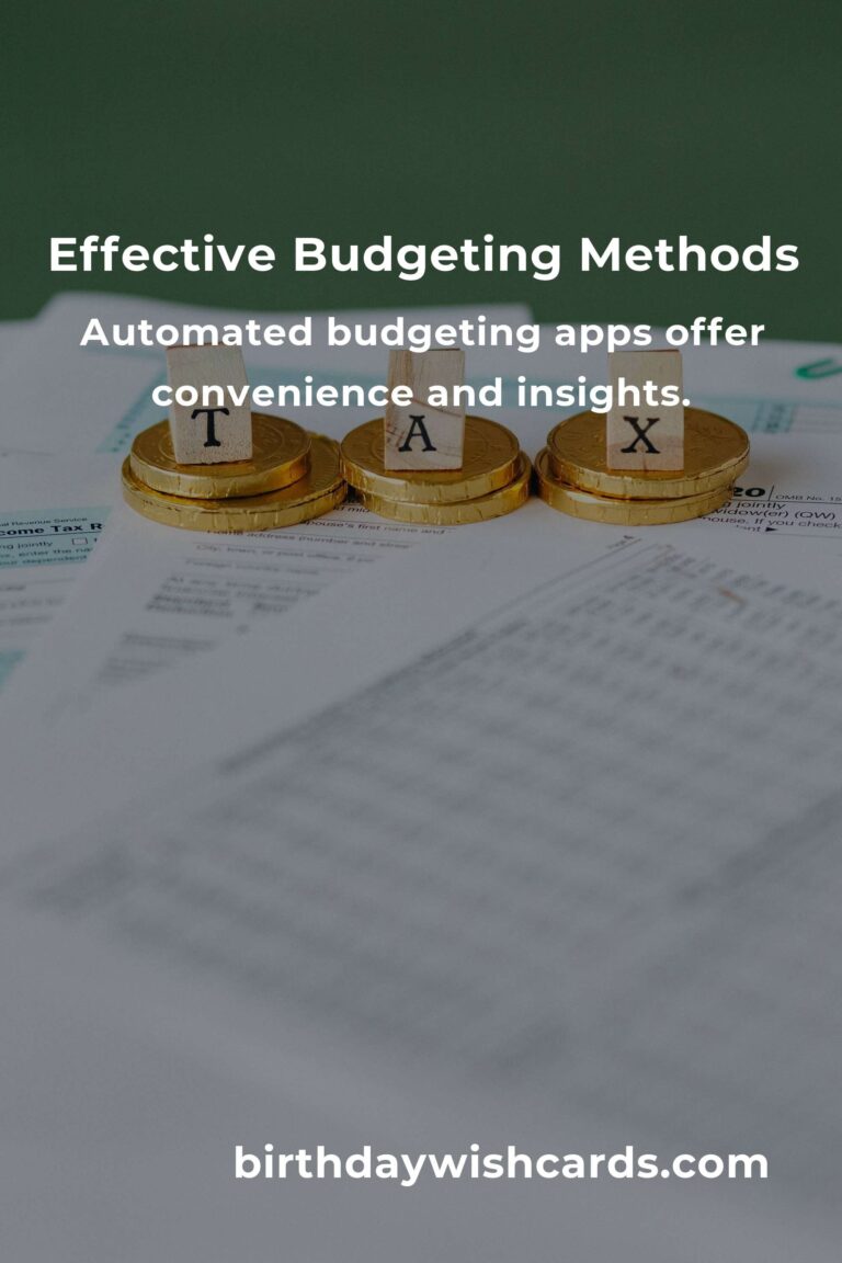 Mastering Your Finances: Effective Budgeting Methods
