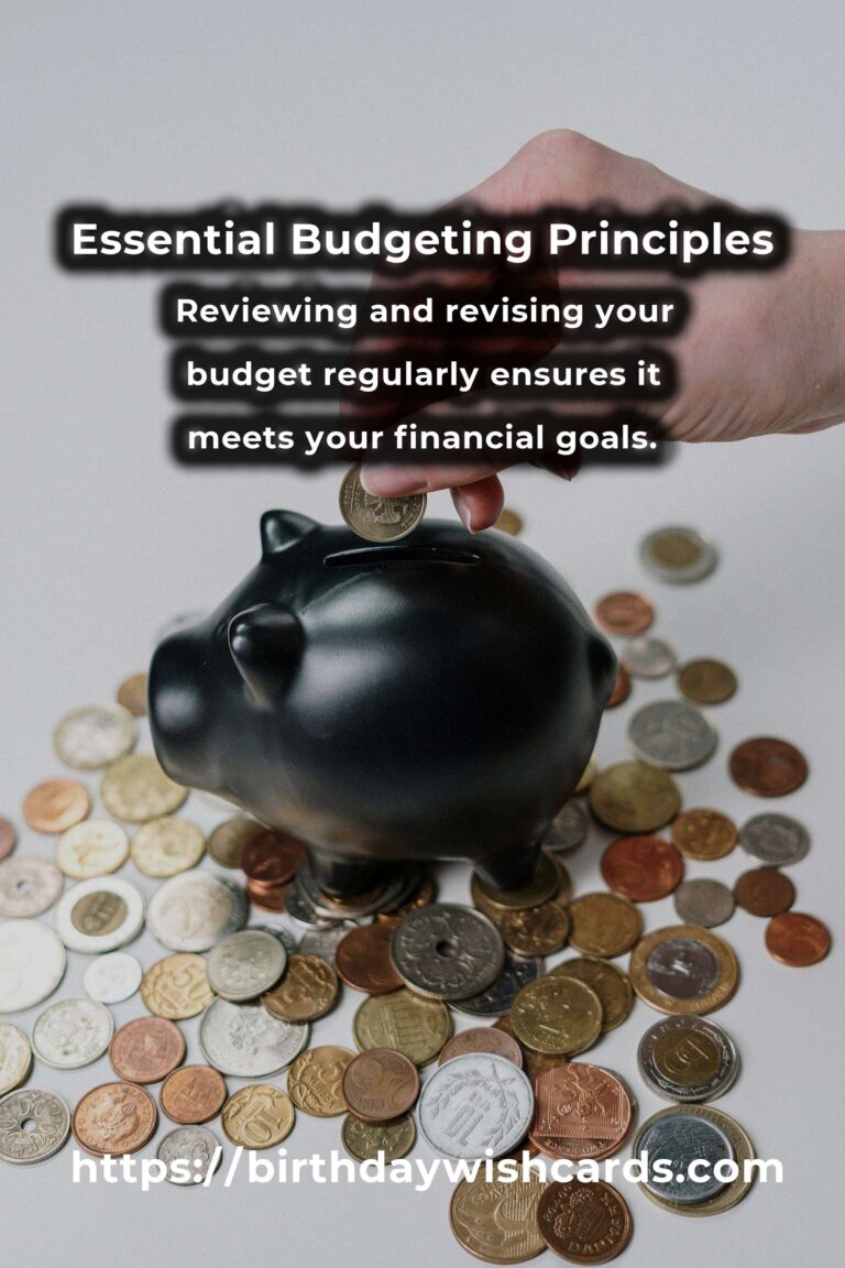 Mastering Your Finances: Your Complete Checklist for Budgeting Principles