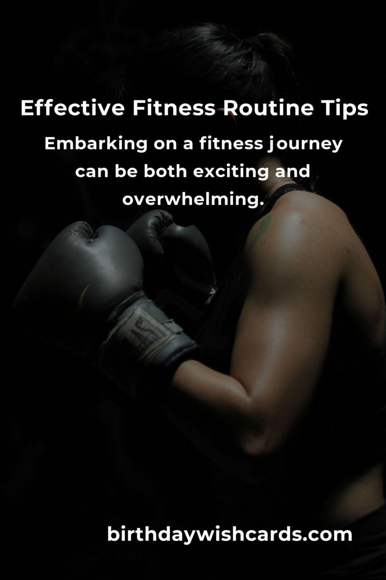 Mastering Your Fitness Journey: 26 Tips for Effective Fitness Routines