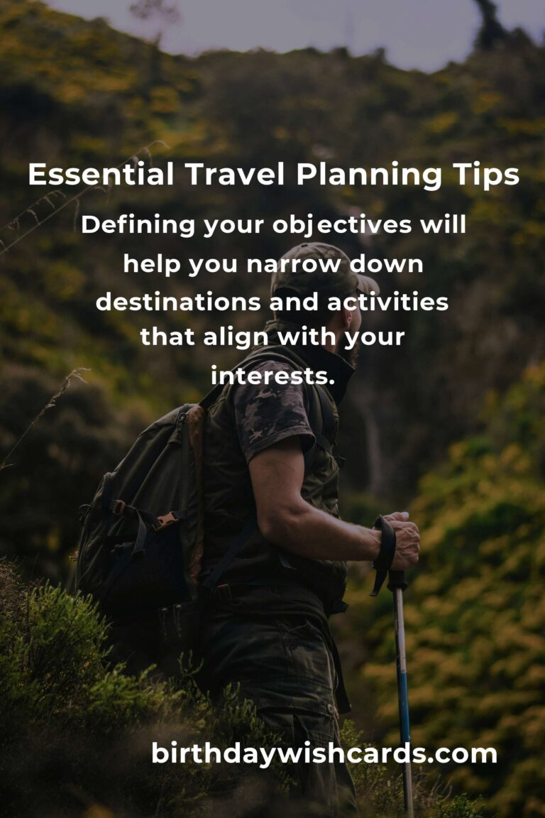 Mastering the Art of Travel Planning: A Comprehensive Survival Guide