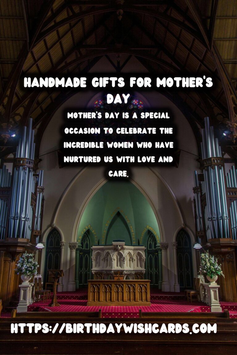 Mother's Day Gifts: Handmade with Love
