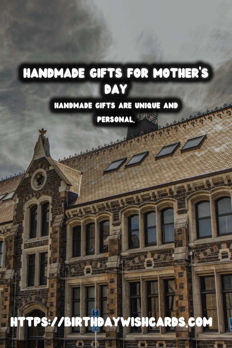 Mother's Day Gifts: Handmade with Love