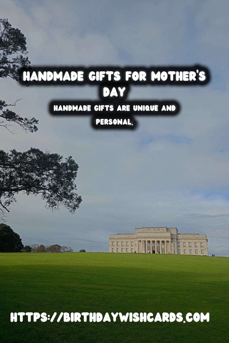 Mother's Day Gifts: Handmade with Love